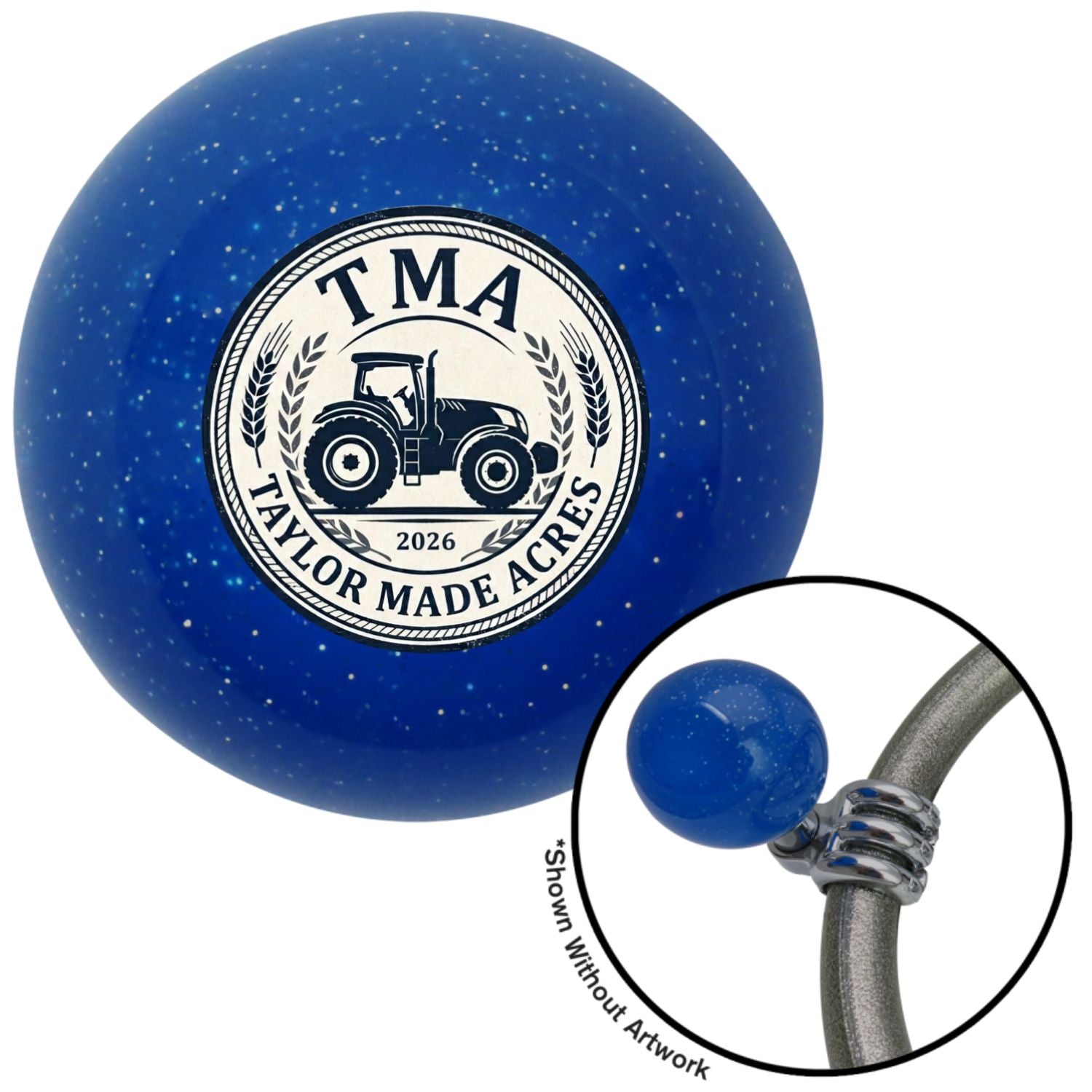 Custom Printed Old Skool Round Metal Flake Custom Adjustable Suicide Brodie Steering Wheel Knob 264