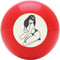 Custom Printed Solid Billiard Pool Cue Ball Shift Knob with Steel M16 x 1.5 Insert 257
