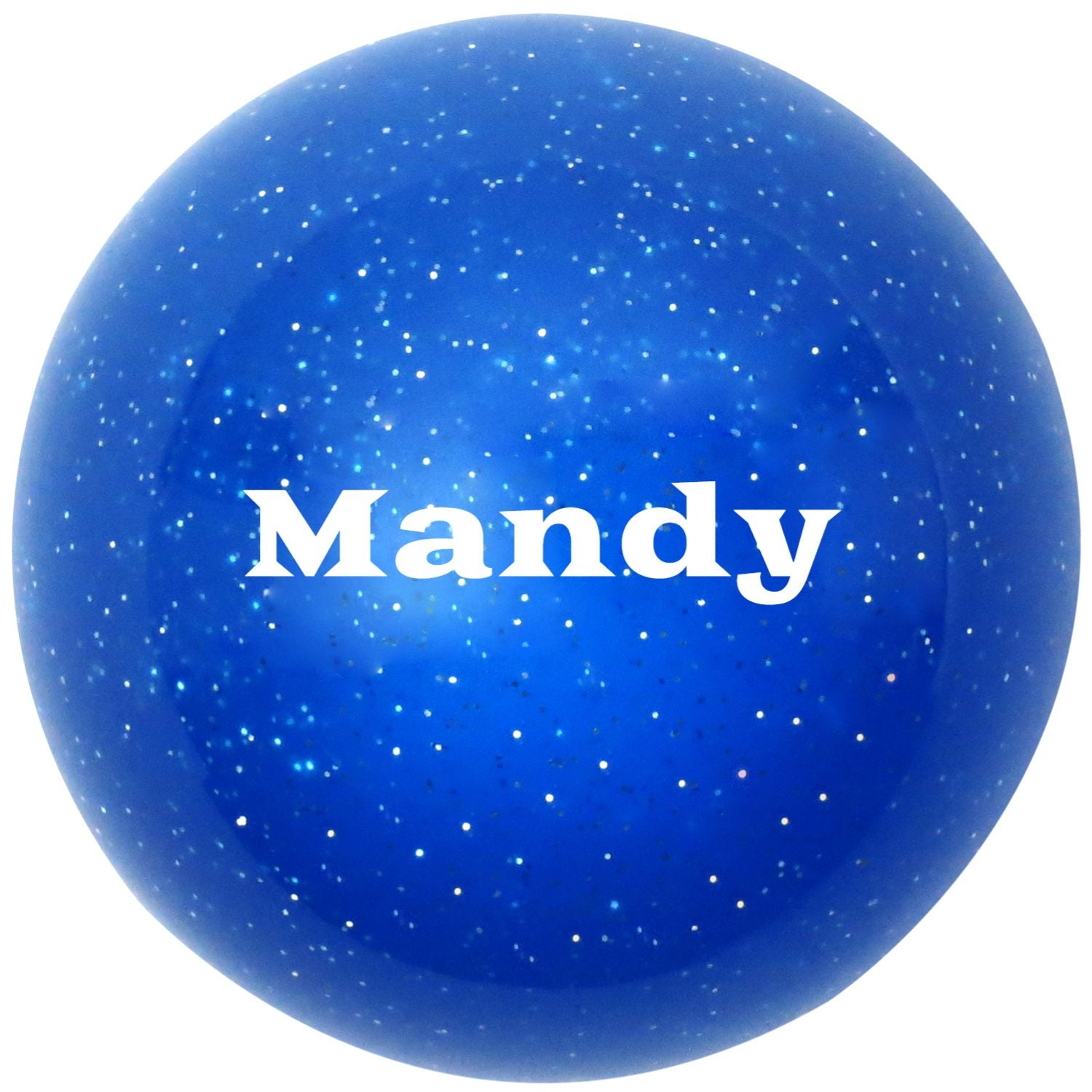 Custom Printed Translucent Metal Flake Sparkle Retro Vintage Round Shift Knob with 16mm x 1.5 Insert 262