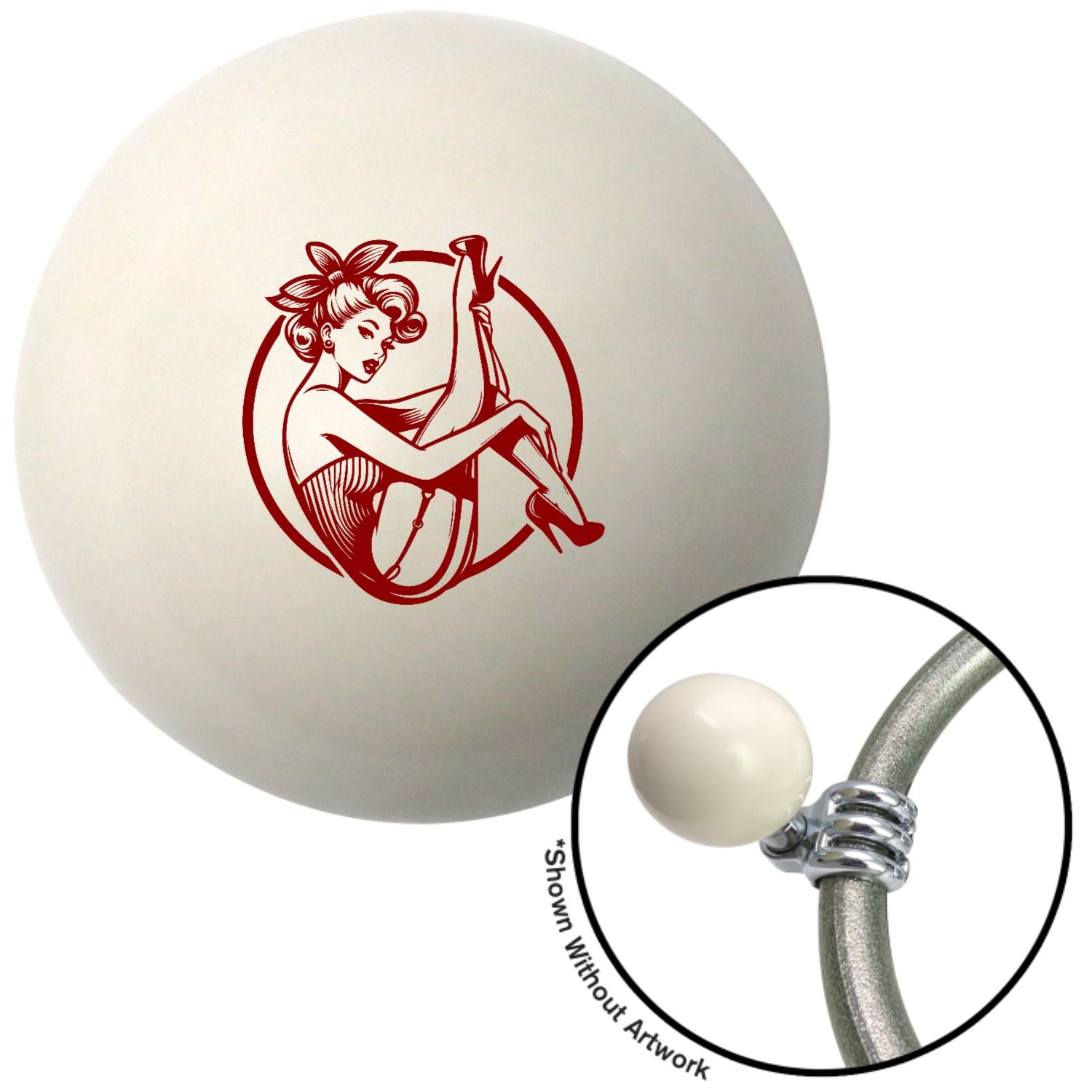 Custom Printed Solid Billiard Pool Cue Ball Adjustable Suicide Brody Steering Knob 319
