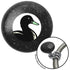 Custom Printed Retro Mushroom Metal Flake Adjustable Suicide Brodie Steering Wheel Knob 300