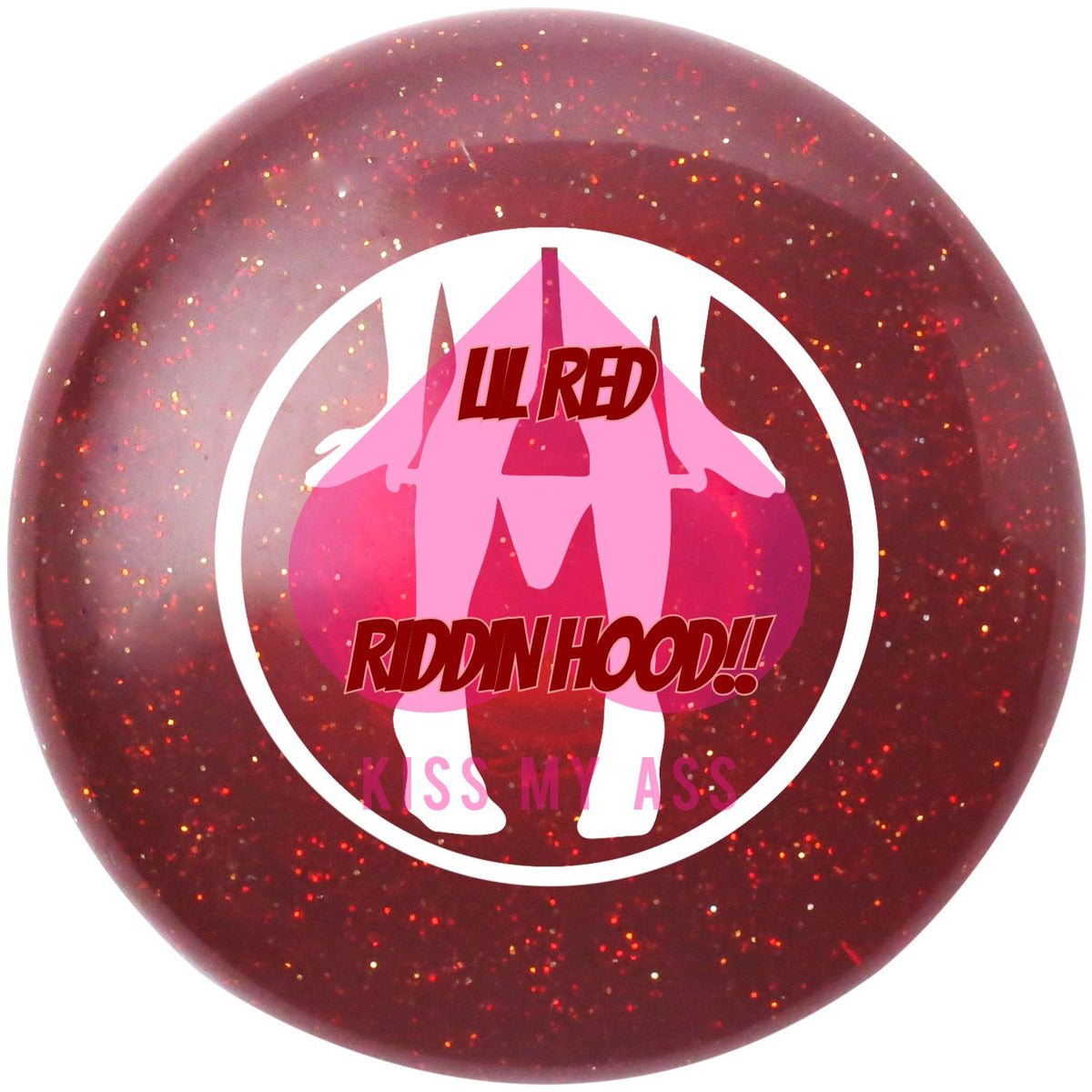 Custom Printed Retro Mushroom Series Custom Shift Knob with M16 x 1.5 Insert 250