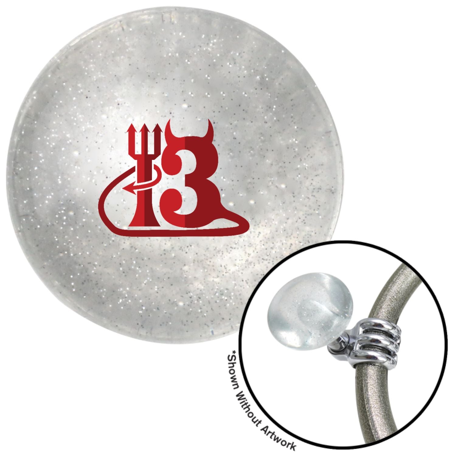 Custom Printed Retro Mushroom Metal Flake Adjustable Suicide Brody Steering Knob 318