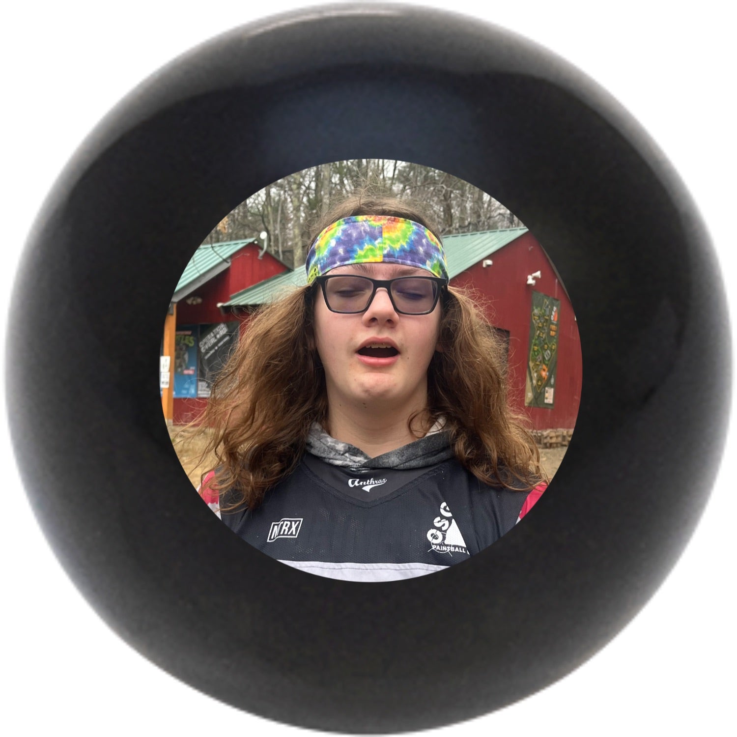 Custom Printed Solid Billiard Pool Cue Ball Shift Knob with Steel M16 x 1.5 Insert 269