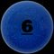 Custom Printed Translucent Metal Flake Sparkle Retro Vintage Round Shift Knob with 16mm x 1.5 Insert 335