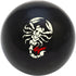 Custom Printed Solid Billiard Pool Cue Ball Shift Knob with Steel M16 x 1.5 Insert 260