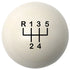 Custom Printed Solid Billiard Pool Cue Ball Shift Knob with Steel M16 x 1.5 Insert 584